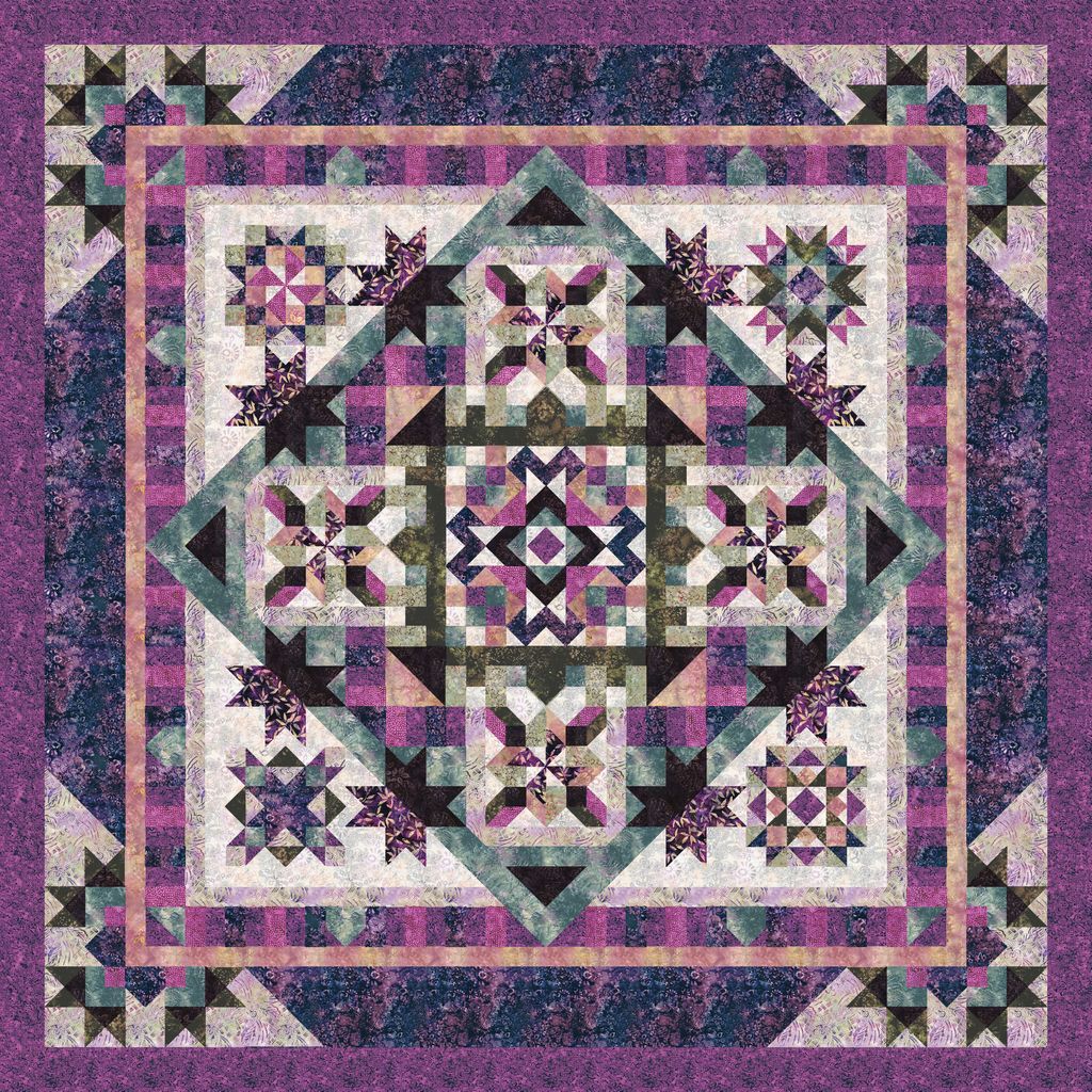 Tonga Chateau King Quilt - 108 x 108